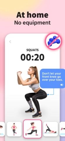 Female Fitness – Fit at Home cho iOS
