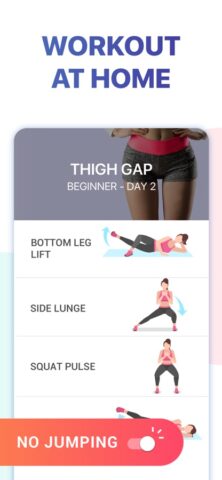 Female Fitness – Leg Workouts สำหรับ iOS