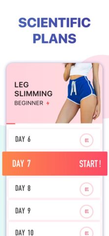 Exercices pour les jambes pour iOS