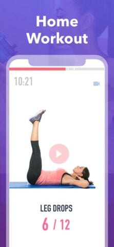 Fitness-Frauen: Bauch Training für iOS