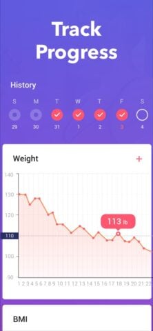 Female Fitness, Women Workout لنظام iOS