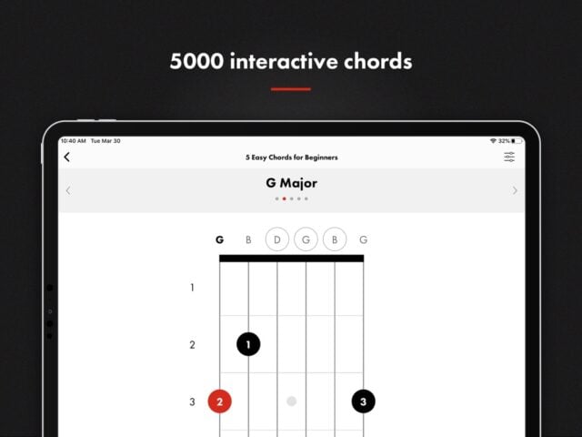 Fender Tune: Guitar Tuner App untuk iOS