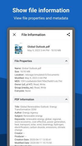 File Viewer for Android لنظام Android