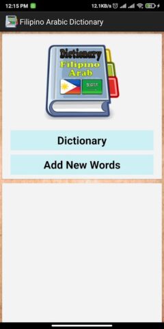 Pilipino Arabic Dictionary لنظام Android