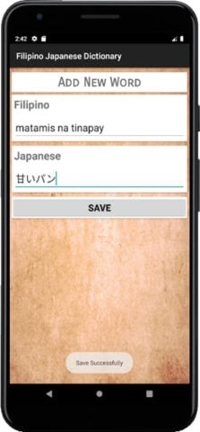 Android용 Filipino Japanese Dictionary