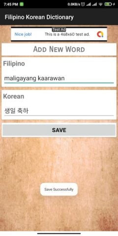 Filipino Korean Dictionary für Android