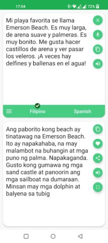 Android 版 Filipino – Spanish Translator