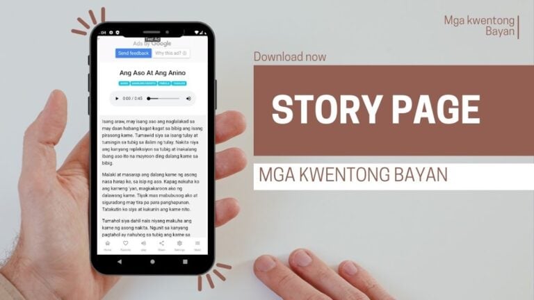 Filipino Stories (TAGALOG) لنظام Android