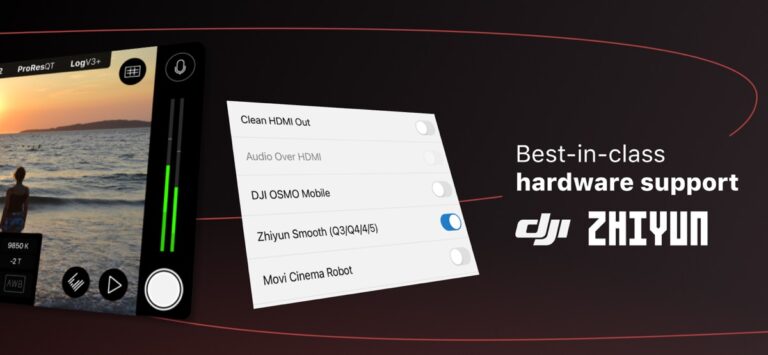 Filmic Pro－Video Camera для iOS — скриншот 3