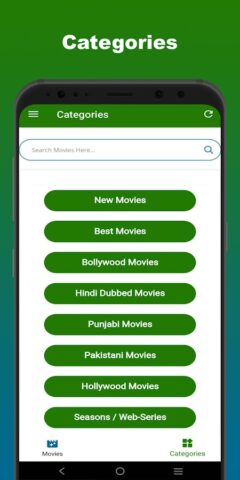 Filmyzilla Hindi Dubbed Movies für Android