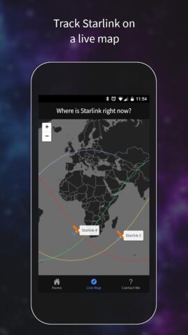 Find Starlink Satellites pour Android