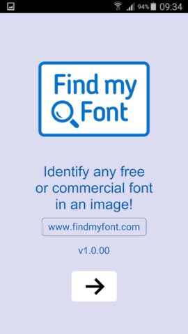 Find my Font für Android