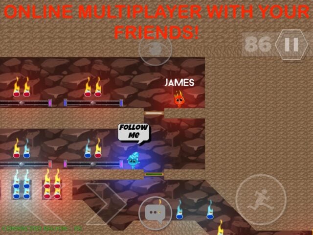 lửa và nước Online 2 cho iOS