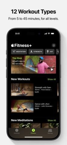 Fitness for iOS