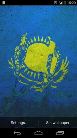 Flag of Kazakhstan Wallpapers for Android