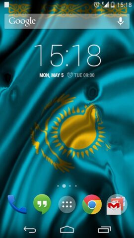 Flag of Kazakhstan Wallpapers pour Android