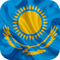 Flag of Kazakhstan Wallpapers für Android