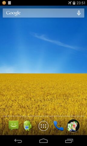 Flag of Ukraine Live Wallpaper لنظام Android