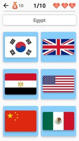 Bandeiras nacionais de todos para Android