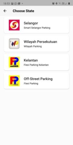 Android 版 Flexi Parking