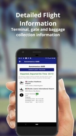 Android 版 Flight Tracker London Gatwick