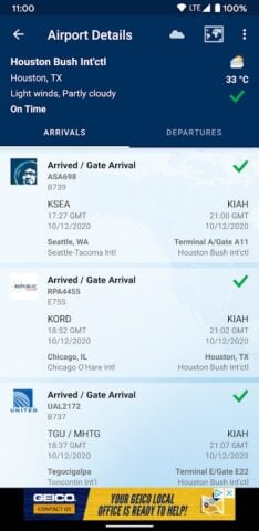 FlightAware Flight Tracker لنظام Android