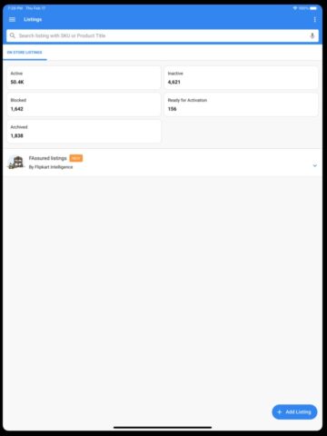 Flipkart Seller Hub pour iOS