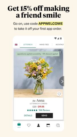 Frische Blumen & Geschenke für Android
