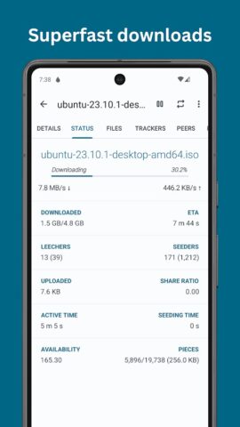 Flud – Torrent Downloader for Android