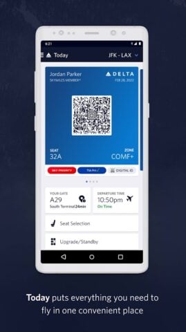 Fly Delta per Android