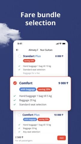 FlyArystan: buy flight tickets for Android