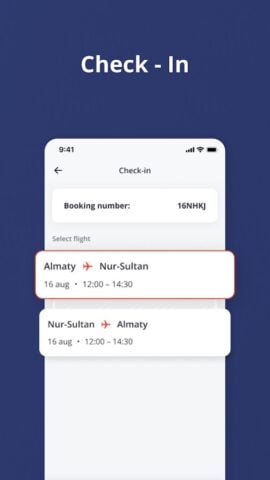 Android용 FlyArystan: Билеты на самолет