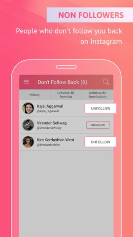 Followers & Unfollowers for Android