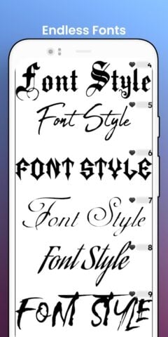 Fonts – Logo Maker for Android