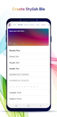 Fonts for Instagram – I Fonts para Android