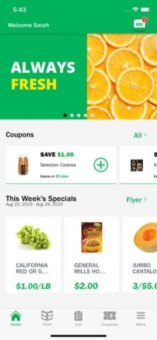 Food Basics pour iOS