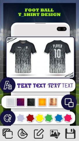 Football Jersey Maker- T Shirt untuk Android