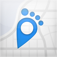 iOS 用 フットパス・ルートメーカー・地図をなぞって 距離測定