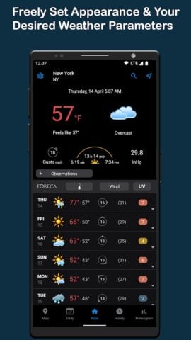 Foreca Weather สำหรับ Android