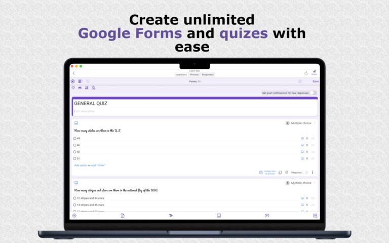 Form for Google Forms para iOS