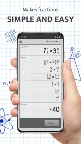 Calculatrice de Fraction Plus pour Android