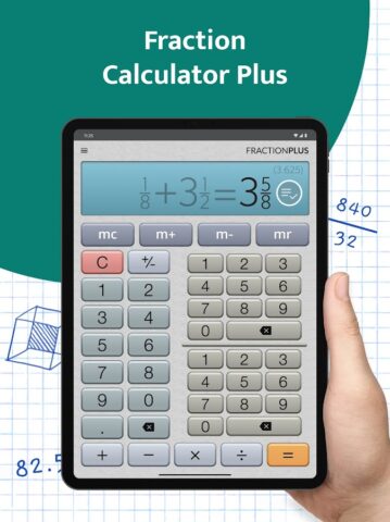 Calculatrice de Fraction Plus pour Android