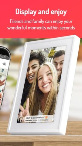 Frameo: Share to photo frames pour Android