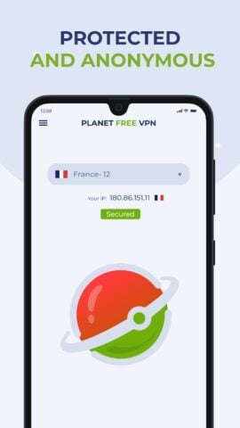 Android 版 Free VPN Proxy by Planet VPN