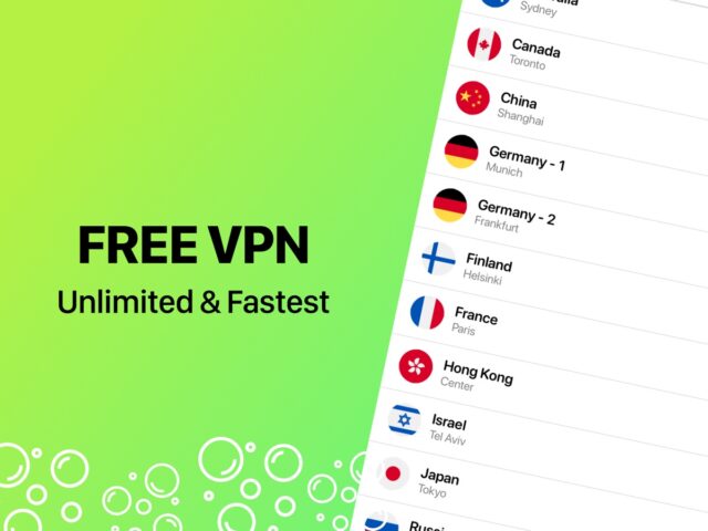 iOS için Free VPN: Unlimited Proxy VPN
