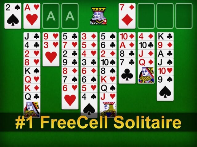 iOS için FreeCell Solitaire Kağıt Oyunu