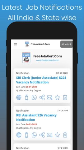 FreeJobAlert.Com Official App cho Android