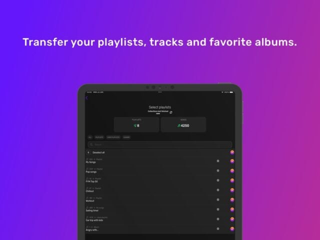 FreeYourMusic – Easy Transfers per iOS