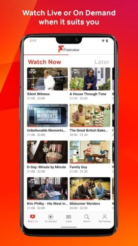 Freeview para Android