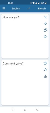 Android용 프랑스어 영어 번역기